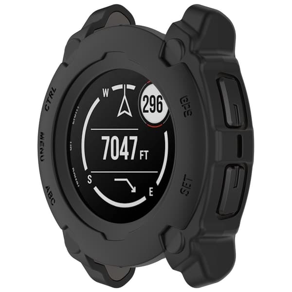 INF Garmin Instinct E (40mm) Silikonbeskyttelsesetui - Svart