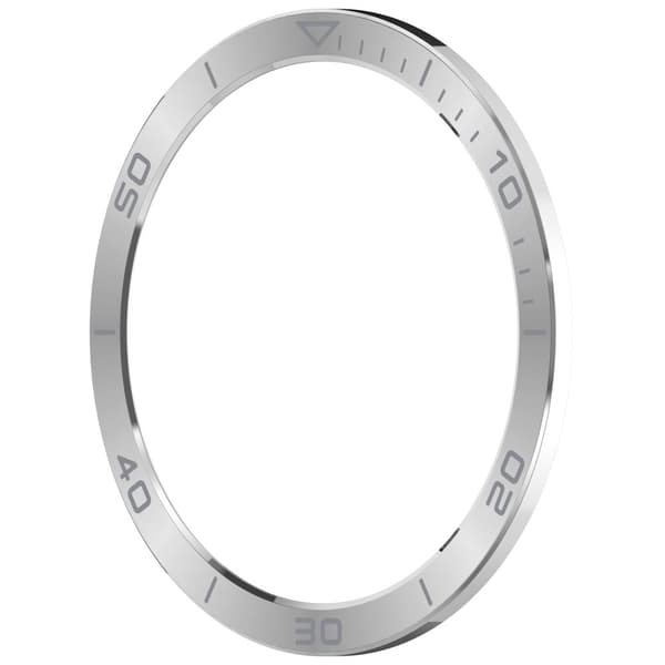 INF Premium Silver Bezel för Garmin Tactix 8 51mm Solar Edition