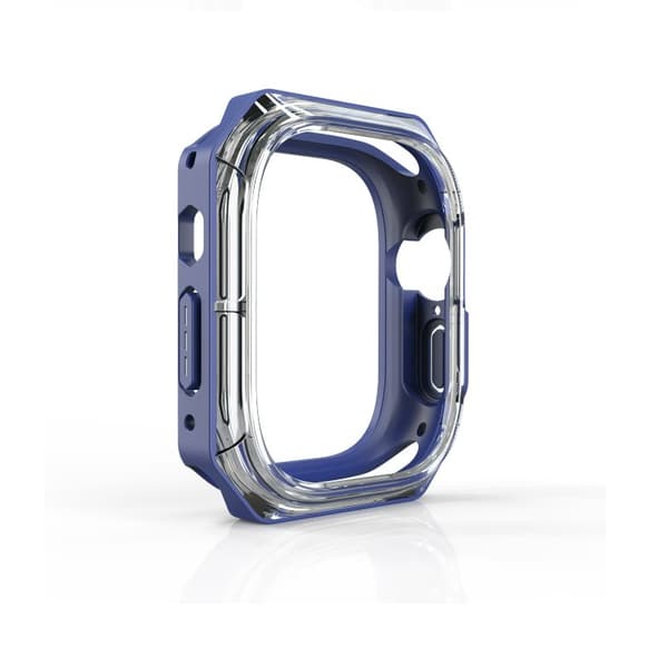 INF 49mm Apple Watch Ultra Tofarget Beskyttelsesetui Blå