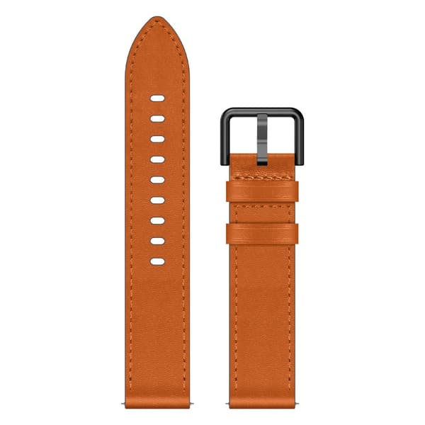 INF Premium lærreim til Samsung Galaxy Watch Brun 22 mm
