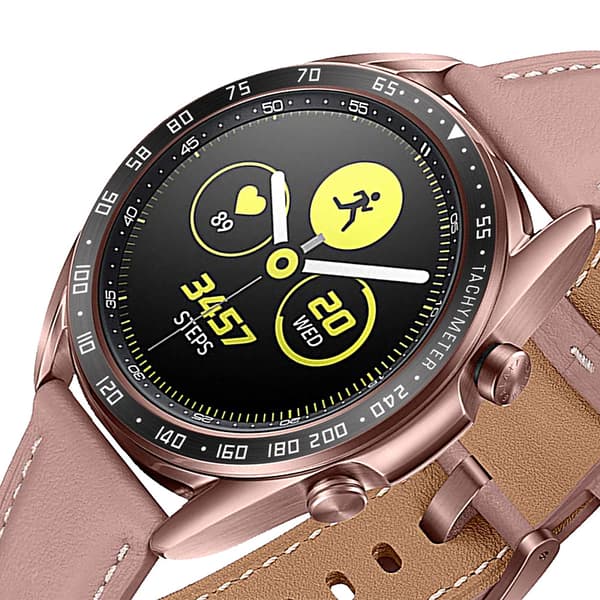 INF Svart og hvit ramme for 41 mm Galaxy Watch 3 - Rustfritt stål
