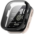 Miniatyrbillede 1 af 6: INF Klar PC-cover med hærdet film til Amazfit BIP 6 Sort