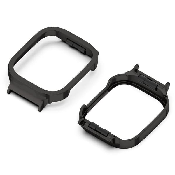 INF Ruostumattomasta teräksestä valmistettu kellon kehys Redmi Watch 3:lle Musta