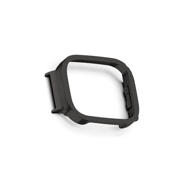 INF Ruostumattomasta teräksestä valmistettu kellon kehys Redmi Watch 3:lle Musta