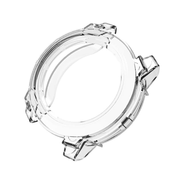 INF TPU-klokkedeksel til Instinct 3 Gjennomsiktig 45 mm