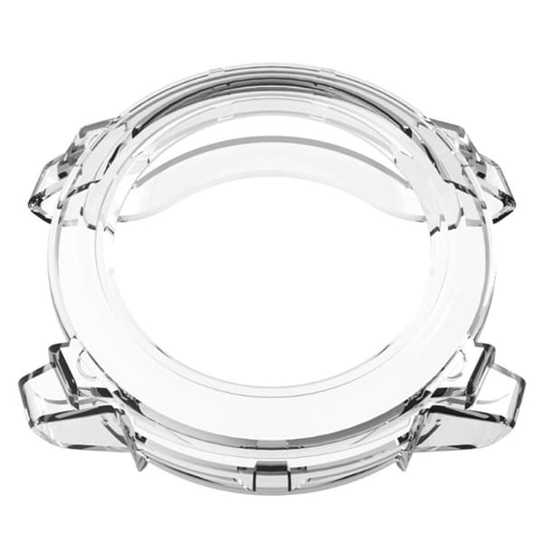 INF TPU-klokkedeksel til Instinct 3 Gjennomsiktig 45 mm