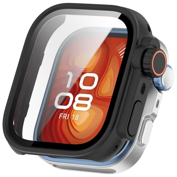 INF Huawei Watch Fit 4 Pro til Apple Ultra 2 Konverteringsdeksel Sort