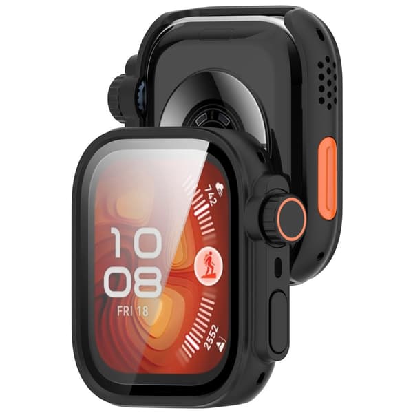 INF Huawei Watch Fit 4 Pro til Apple Ultra 2 Konverteringsdeksel Sort
