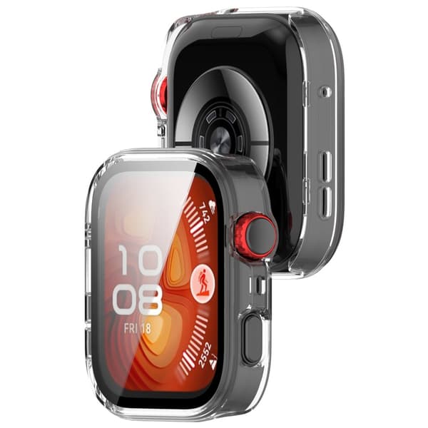 INF Huawei Watch Fit 4 Pro til Apple Ultra 2 Konverteringsdeksel Gjennomsiktig