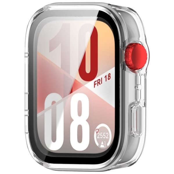 INF Huawei Watch Fit 4 Suojakotelo - Täysi Peitto Läpinäkyvä