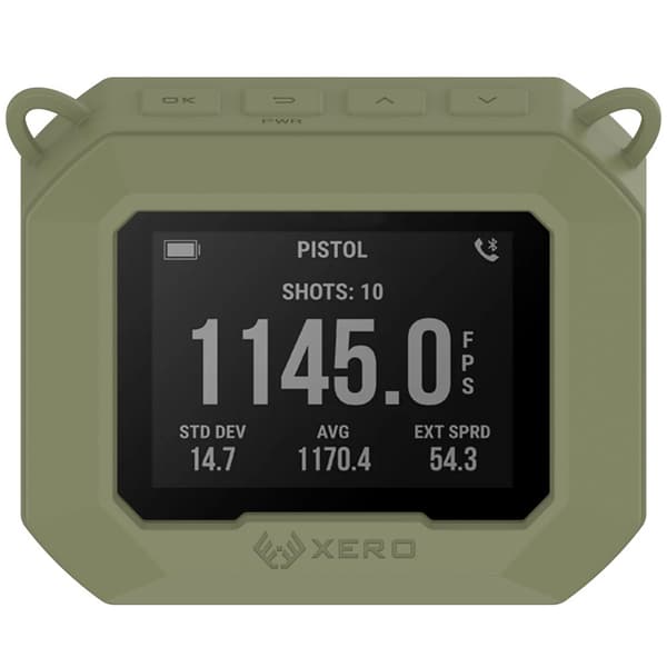 INF Silikonskyddsfodral för Garmin Xero C1 PRO Grön