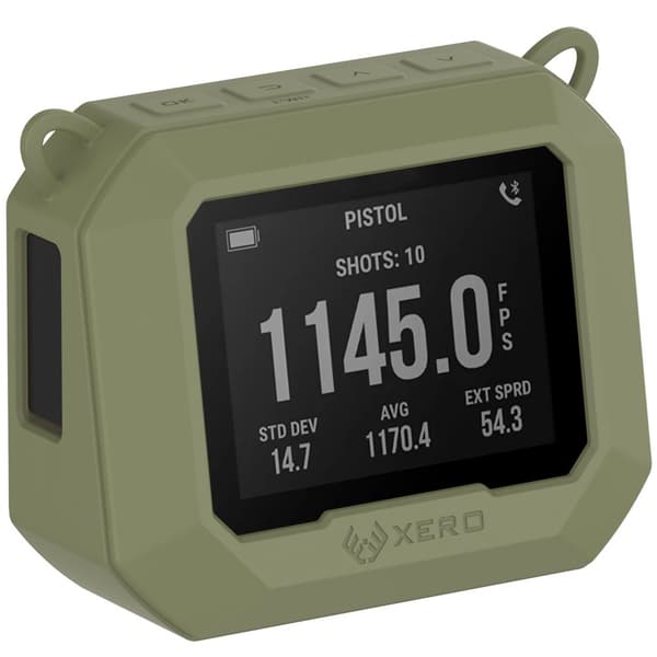 INF Silikonskyddsfodral för Garmin Xero C1 PRO Grön