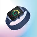 Miniatyrbild 3 av 4: INF MX7 Smartwatch: Bluetooth-samtal och hälsoövervakning Blå