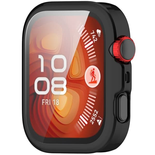INF Huawei Watch Fit 4 Full Coverage TPU Beskyttelsesetui Sort
