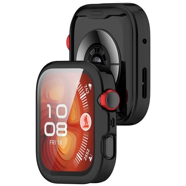 INF Huawei Watch Fit 4 Full Coverage TPU Beskyttelsesetui Sort