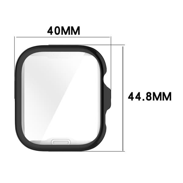 INF Huawei Watch Fit 4 Full Coverage TPU Beskyttelsesetui Sort