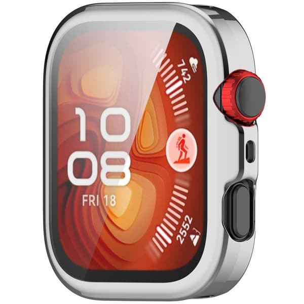 INF Huawei Watch Fit 4 Full Coverage TPU Beskyttelsesetui Sølv
