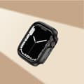Miniatyrbillede 3 af 4: INF Kompatibel med stilfuldt aluminiumslegeringsetui til Apple Watch Sort 41 mm