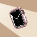 Miniatyrbilde 2 av 4: INF Kompatibel med stilig aluminiumslegeringsdeksel for Apple Watch Rosa 45 mm