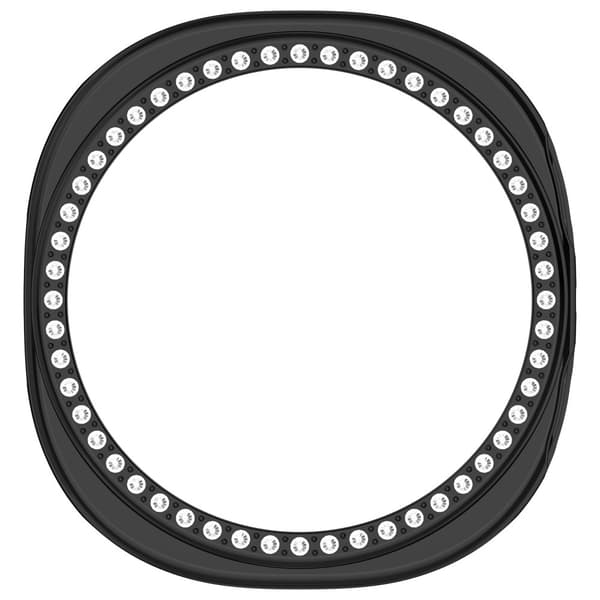 INF Tyylikäs kotelo Samsung Galaxy Watch8 40mm:lle Musta