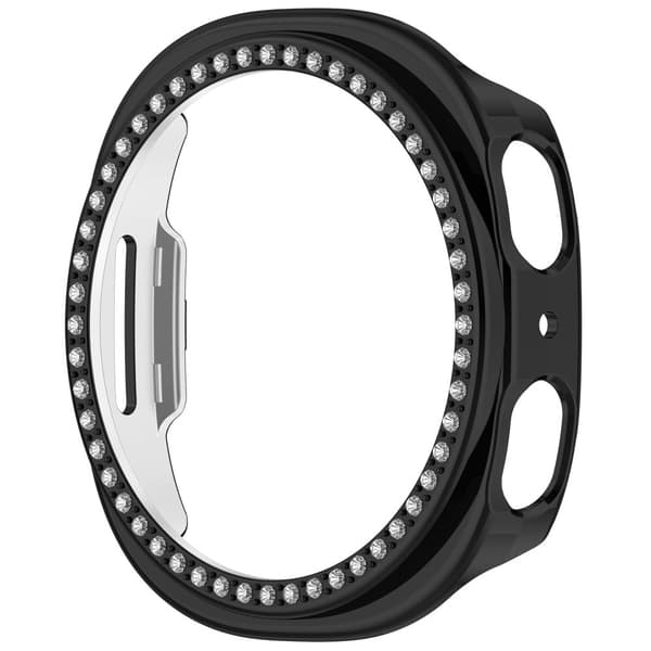 INF Tyylikäs kotelo Samsung Galaxy Watch8 40mm:lle Musta