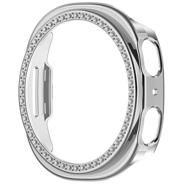 INF Tyylikäs kotelo Samsung Galaxy Watch8 40mm:lle Hopea