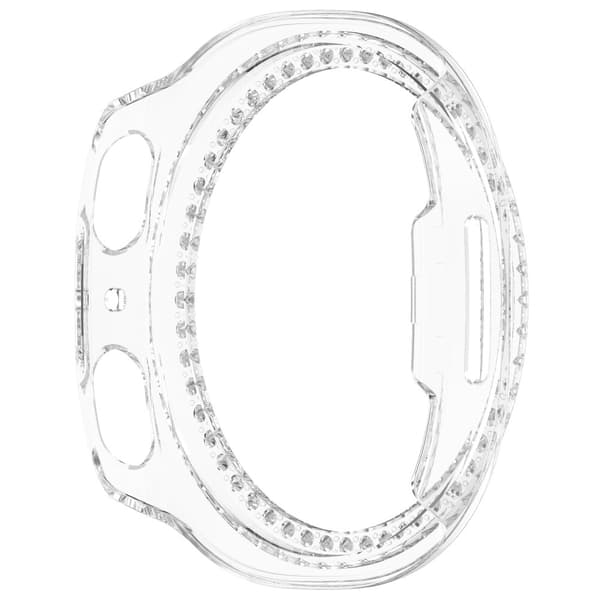 INF Tyylikäs PC-kotelo Samsung Galaxy Watch 8 44mm:lle Läpinäkyvä
