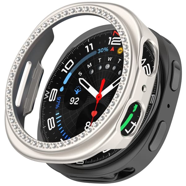 INF Tyylikäs kultainen kotelo Samsung Galaxy Watch 8 44mm:lle
