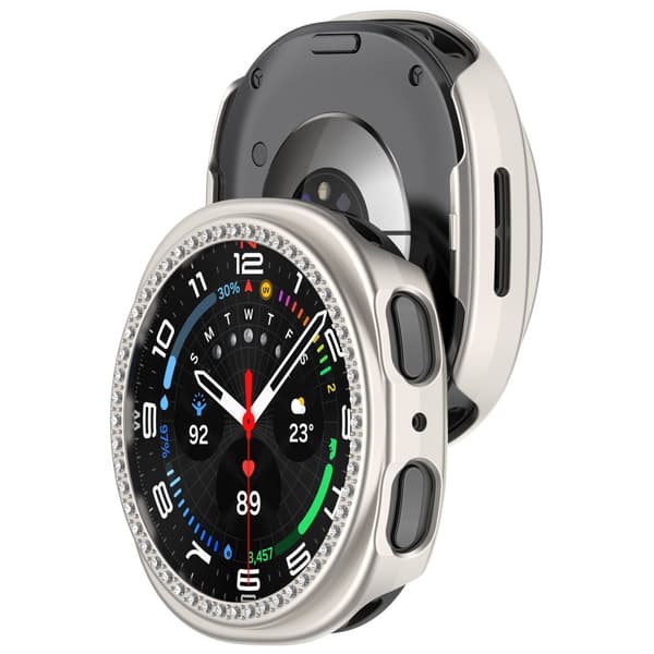 INF Tyylikäs kultainen kotelo Samsung Galaxy Watch 8 44mm:lle
