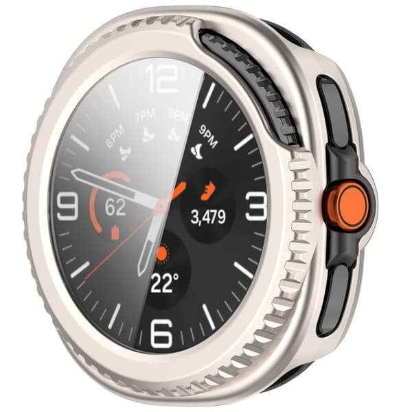 INF Tyylikäs suojakuori Samsung Watch Ultra2:lle ja Watch8 Classicille Kulta