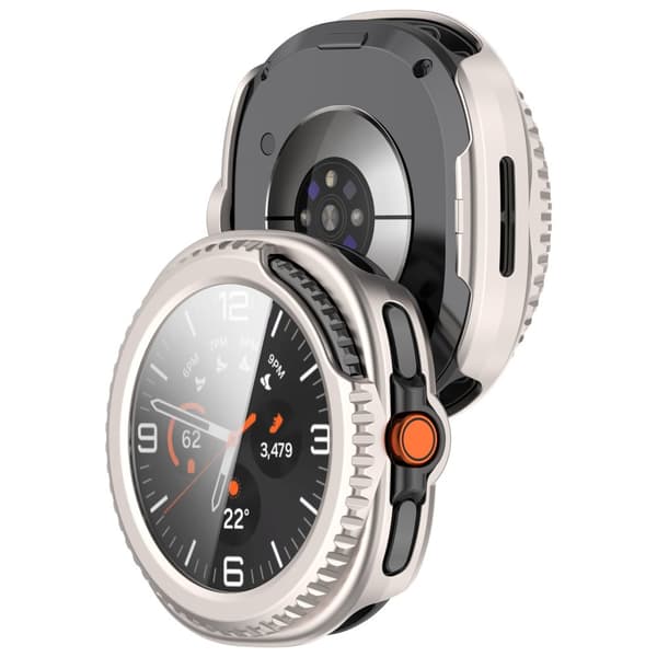 INF Tyylikäs suojakuori Samsung Watch Ultra2:lle ja Watch8 Classicille Kulta