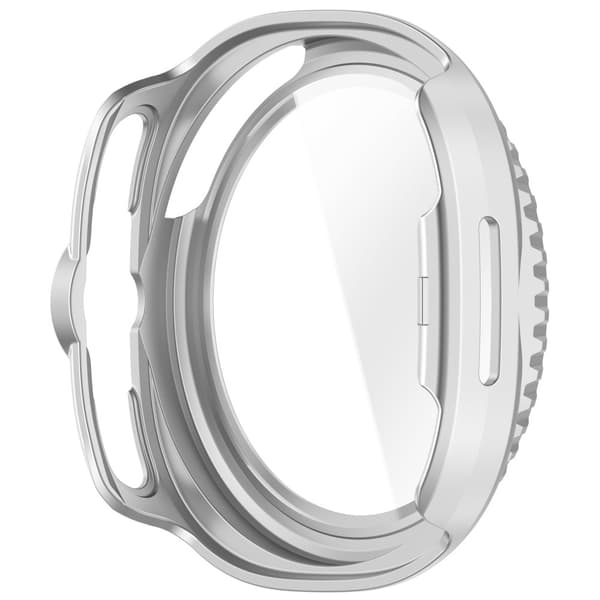 INF Tyylikäs suojakuori Samsung Watch Ultra2:lle ja Watch8 Classicille Hopea