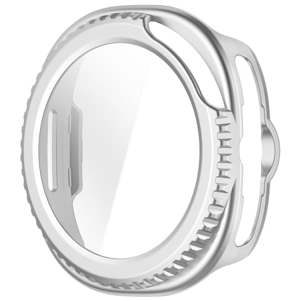 INF Tyylikäs suojakuori Samsung Watch Ultra2:lle ja Watch8 Classicille Hopea