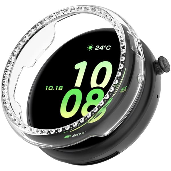 INF Tyylikäs suojakotelo Honor Watch Fit 44mm:lle Läpinäkyvä
