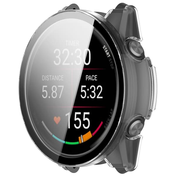 INF Yhteensopiva Garmin Forerunner 570 -kotelon kanssa - Integroitu kuori Läpinäkyvä 42 mm