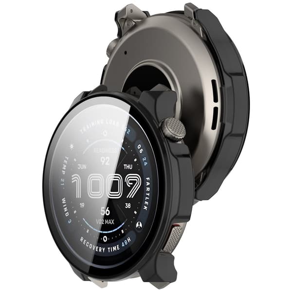 INF Yhteensopiva Amazfit Balance 2:n suojakotelon kanssa Musta