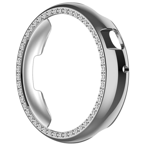 INF Tyylikäs suojakotelo Honor Watch Fit 44mm:lle Hopea