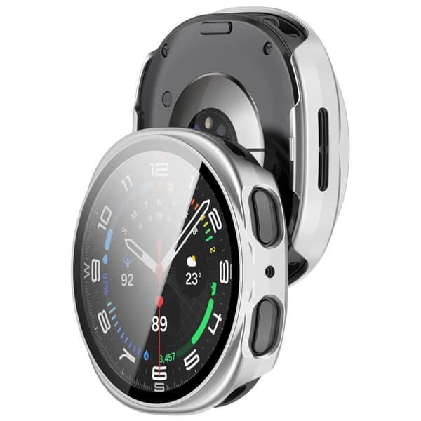 INF Elegant etui til Samsung Galaxy Watch 8 44mm Sølv