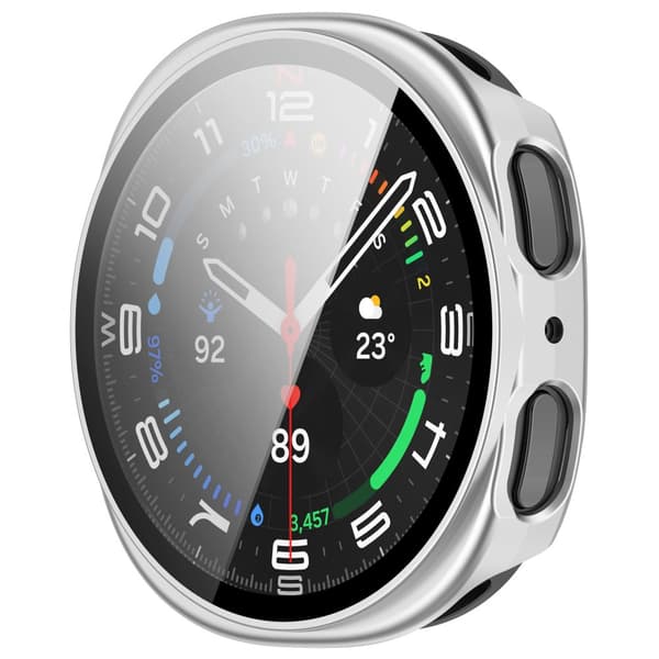 INF Elegant etui til Samsung Galaxy Watch 8 44mm Sølv
