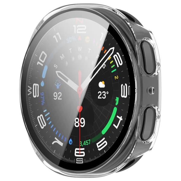 INF Elegant deksel for Samsung Galaxy Watch8 44MM Gjennomsiktig