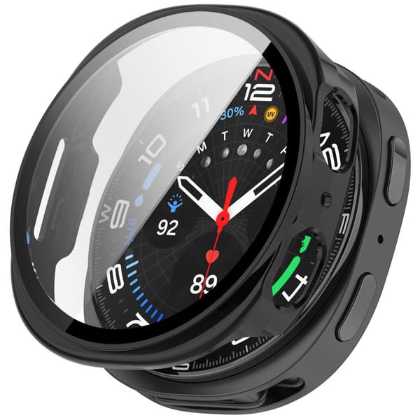 INF Elegant deksel for Samsung Galaxy Watch8 44MM Sort