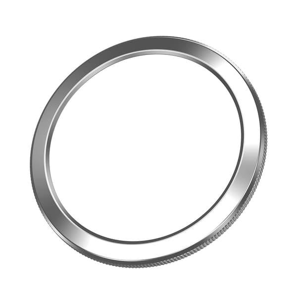 INF Tyylikäs PC-kehys Xiaomi Watch S4 -kellolle - 4,7 cm Hopea