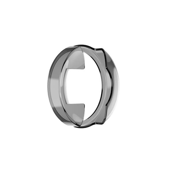 INF Kompatibel med Garmin Forerunner 245/245M TPU skyddsfodral Transparent+svart