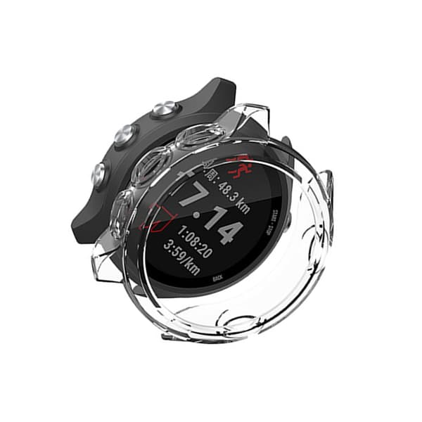INF Kompatibelt med Garmin Forerunner stilfullt skyddsfodral Transparent