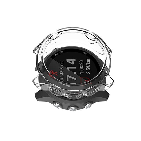 INF Kompatibelt med Garmin Forerunner stilfullt skyddsfodral Transparent