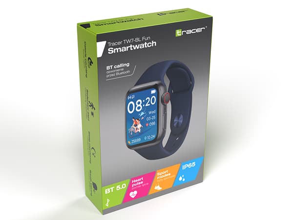 Smartwatch  TW7-BL FUN Niebieski