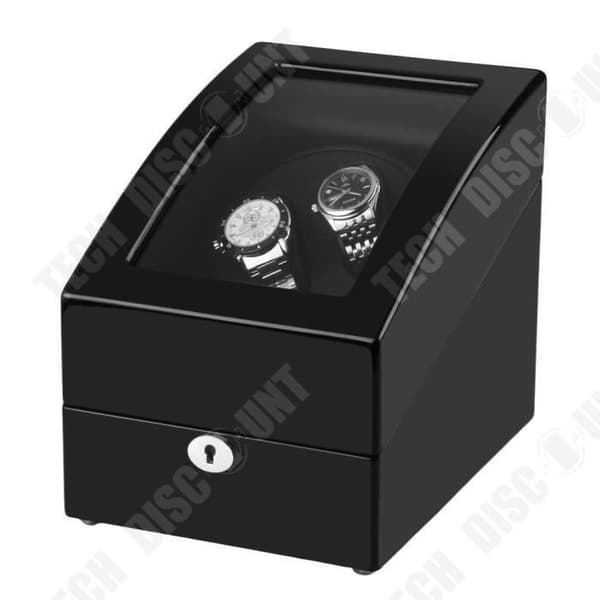 TD® Automatisk klocklåda - mekanisk klockförvaringslåda rotation - klockhållare swing watch shaker - smyckesställ