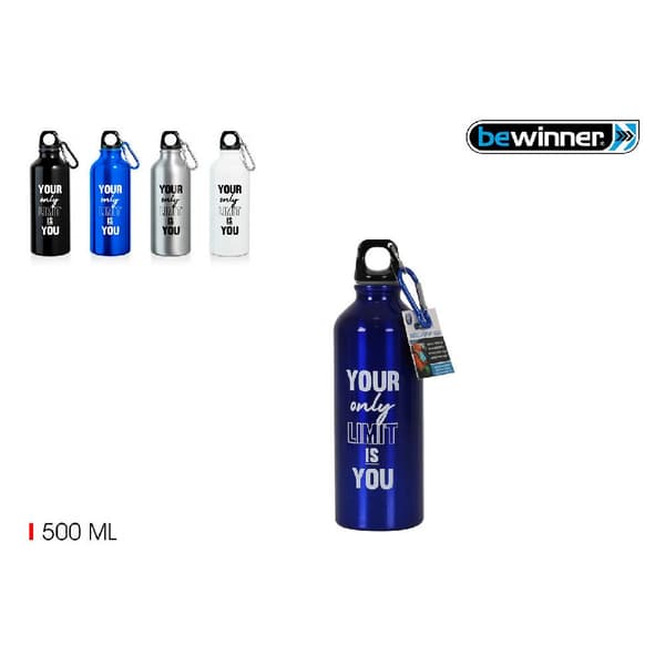 Bewinner 500ml Aluminium Sportflaska