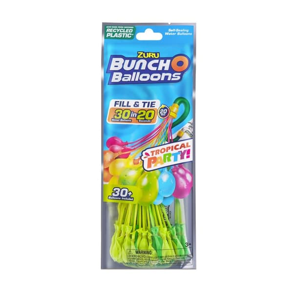 Bunch O Balloons Tropical Party 1-pakkaus vesipalloja