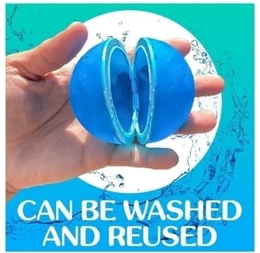6 kpl. Water Balloons - Uudelleenkäytettävät vesiilmapallot, kesätavarat lapsille
